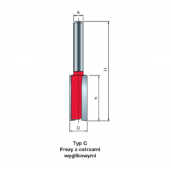 Frez 04-15506P 20X19X56X6,0...